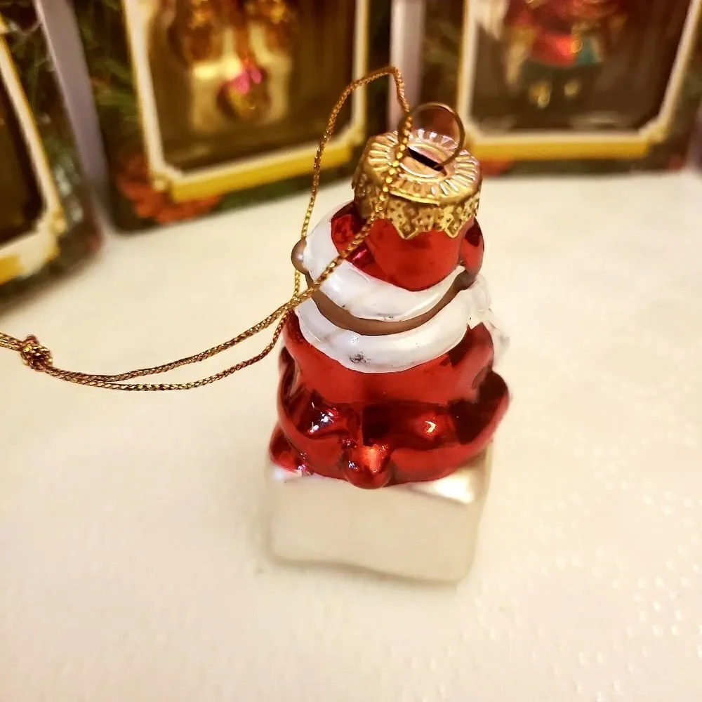 Vintage Christmas Collection Figurine Ornaments